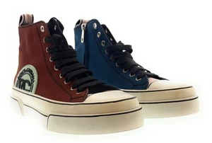 Dolce & Gabbana Herren Colorblock High-Top Sneaker - Canvas Logo Patch - EU42 - Bild 1 von 3