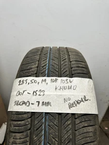 235,50,19 Kumho Crugen HP71 X1 TYRE 103V Extra Load GOOD TREAD M+S 235,50,19 - Picture 1 of 4