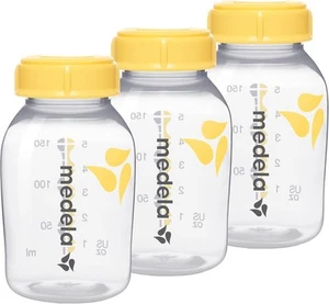Medela Breast Milk Storage Bottles - BPA-Free - Pack of 3 x 150 ml - Picture 1 of 1
