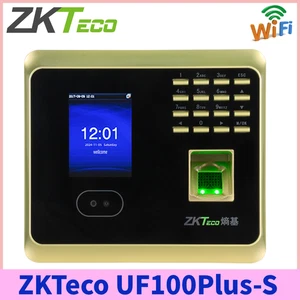 ZKTeco UF100Plus-S Wifi Biometric Face Fingerprint Time Attendance Clock Gold - Picture 1 of 10