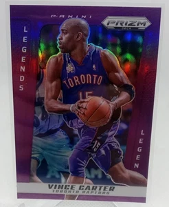 2024-25 Panini Prizm Deca - Legends Vince Carter #223 Purple Prizm /99 - Picture 1 of 2