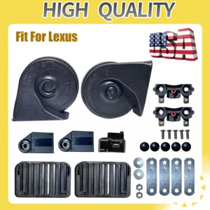 1 Set Car Horn Fit for Lexus ES250 ES350 ES300 GS RX LS GX UX - Picture 1 of 5