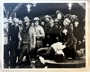Noah Berry Autographed 8x10 B&W Photo Original VTG Western Actor - Picture 1 of 2
