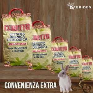 'CUBETTO' LETTIERA IGIENICA ECOLOGICA - VERSELE-LAGA - - Foto 1 di 2