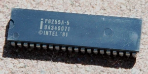 x1 P8255A-5 INTEL P8255 Vintage CPU 40-PIN DIP 1981 - Picture 1 of 1
