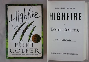 Signed 1st Ed HIGHFIRE Eoin Colfer HARDCOVER 2020 YOUNG ADULT BOOK - Imagen 1 de 3