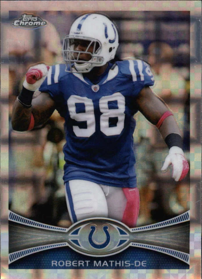 2012 Topps Chrome Football Part 3 Xfractors Parallel Cards - Image 1 of 1