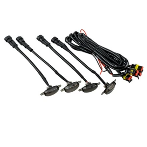 4x Front Grille Grill LED Raptor Lights with Harness Set Fit For Jeep Gladiator - Picture 1 of 9