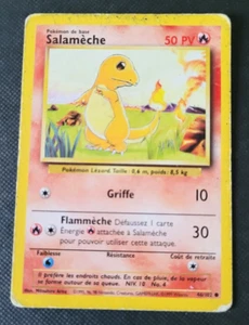 Carte Pokémon N°46/102 Salamèche - Set De Base - VF - Imagen 1 de 2