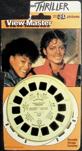 Michael Jackson's Thriller 3d View-Master 3 Reel Packet - Picture 1 of 2