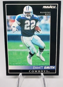 EMMITT SMITH 1992 PINNACLE FOOTBALL #58 DALLAS COWBOYS HOF AND SUPER BOWL LEGEND - Picture 1 of 7