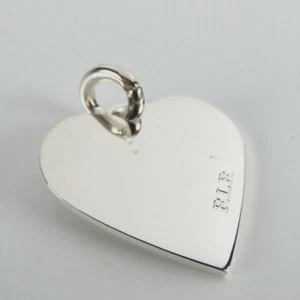 Neu Ralph Lauren Romantik Herz Anhänger Schlüsselanhänger Charm R.L.R. - Bild 1 von 4