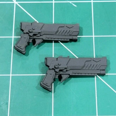 Custom Arsenal pack resin cast pistols redhood arkham knight mcfarlane scale - Image 1 of 3