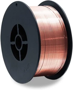 1x MIG MAG Welding Wire Wire Roll Steel ER70S-6, SG 2 | 0.8mm/1kg/D100 Roll - Picture 1 of 2