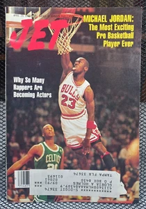 Michael Jordan GOAT Basketball Black Interest Vintage Jet Magazine Apr 29, 1991 - Picture 1 of 1