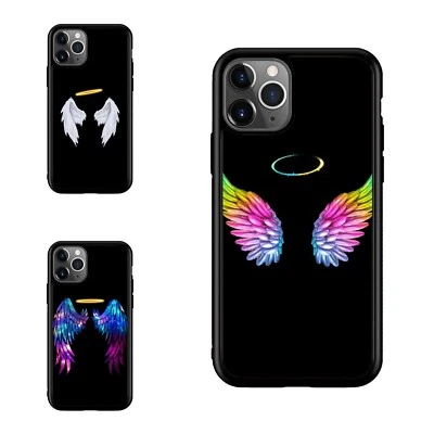 guardians white angel wings Plastic TPU Cover For Apple iPhone 12 13 14 - Image 1 of 4