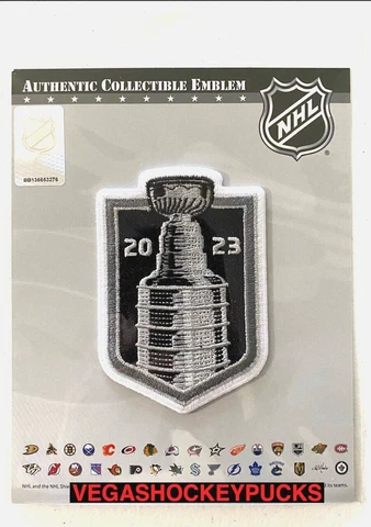 VEGAS GOLDEN KNIGHTS 2023 STANLEY CUP FINAL OFFICIAL JERSEY PATCH *NEW IN STOCK* Cover