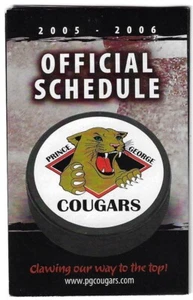 2005-06 Prince George Cougars WHL Hockey Schedule !!! Remax - Picture 1 of 1