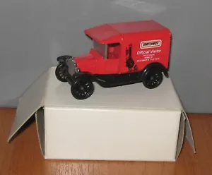 Matchbox Superfast MB44 Modelo T Ford Van Visitante Oficial Tyco House - Imagen 1 de 2
