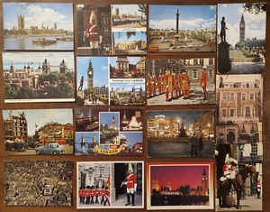 Londra (Gran Bretagna), lotto di 15 cartoline a colori viaggiate - Picture 1 of 2