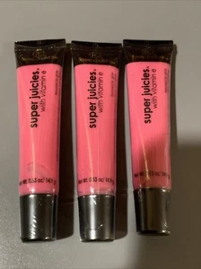 3X femme couture super juicies Flavored lip gloss Creamy Pink Sealed Vitamin E - Picture 1 of 2