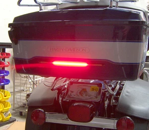 Harley-Davidson Tour Pak Run/Brake/Turn LED Light Bar - 14.7" Clear Lens - Picture 1 of 11