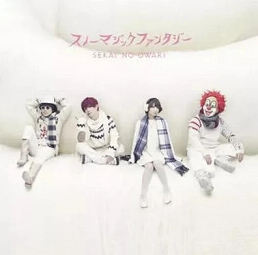 SEKAI NO OWARI Snow Magic Fantasy Limited Edition Type B w/DVD CD J-Pop J-Rock Foto 1 de 1
