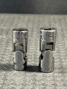 Snap-On Tool 1/4” Drive Torx Universal Swivel Socket TSE80 & TSE100 SET E8 & E10 - Picture 1 of 14