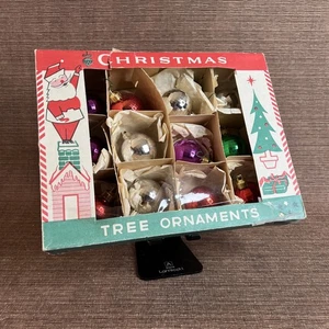 Fantasia Mini Mirror Ball Ornaments – Set of 12 – Poland – Vintage - Picture 1 of 14