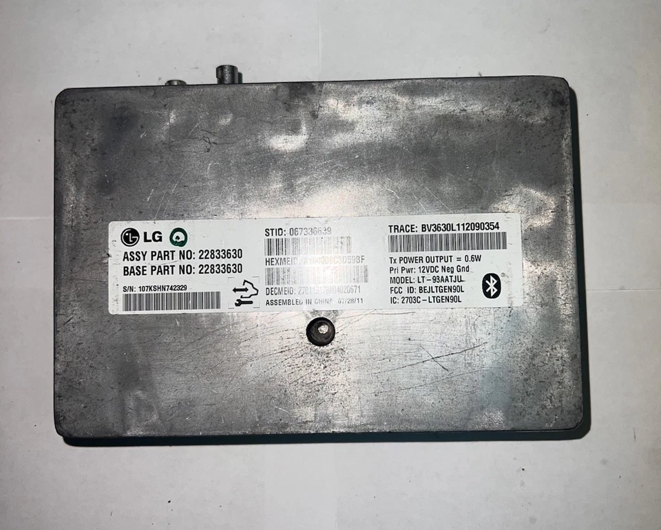 Unidad de comunicación Buick Lacrosse 2012 22899450 Foto 1 de 2