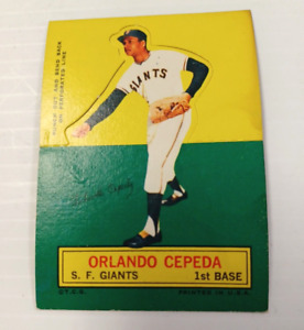1964 Stand Up Topps Baseball Orlando Cepeda - EX