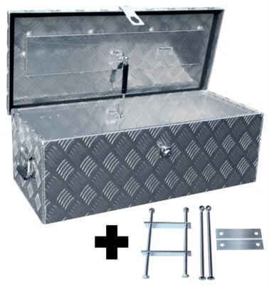 Truckbox D055 + Montagesatz MON2012, Deichselkasten, Deichselbox, Alukasten - Bild 1 von 4