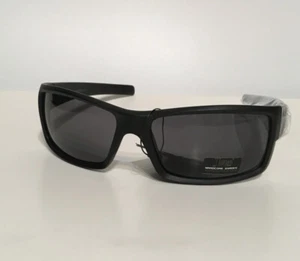 Locs Oversize Rectangular Gangster Sunglasses Black With Free Bag - Picture 1 of 9