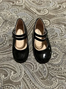 Christie & Jill, Little & Big Girls, Shoes, Dahlia, Round Toe, Black, Size 8M - Picture 1 of 6
