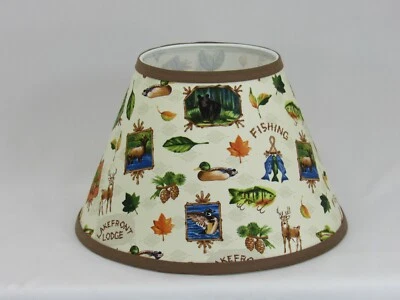 The Lodge Shade,Hardback, 6" x 12" x 8.5" ,Regular Clip Fitter  - Image 1 of 2