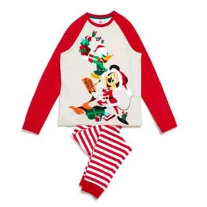 Disney Christmas Pyjamas - Mickey Mouse & Donald Duck - Disney Store - Picture 1 of 4