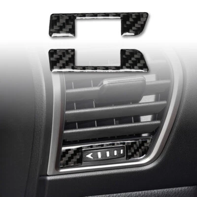 Carbon Fiber Left And Right Air Outlet Trim For Lexus NX200 NX200t NX300h 14-19 - Image 1 of 4