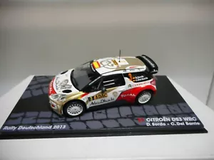 CITROEN DS3 WRC 2013 RALLY DEUTSCHLAND DANI SORDO 1:43 EAGLEMOSS IXO - Foto 1 di 4