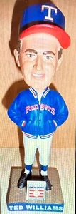 TED WILLIAMS BOBBLEHEAD Texas Rangers 1st Manager SGA 08/05/18 vs Baltimore - Imagen 1 de 3