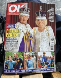 OK! magazine KING CHARLES CAMILLA Coronation Royal Family #1391 22 May 2023 NEW - Picture 1 of 9