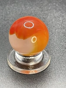 Akro Corkscrew Marble Translucent Base Corkscrew Marble Vintage Marbles 0.629” - Picture 1 of 12