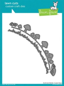Lawn Fawn, lawn cuts/ Stanzschablone, mushroom border - Bild 1 von 3