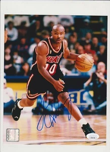 NBA Tim Hardaway Signed 8x10 Photo, JSA Certified - Picture 1 of 2
