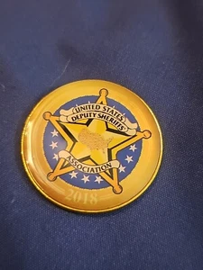 2018 United States Deputy Sheriffs' Association Coin Honor Courage Respect - Picture 1 of 3