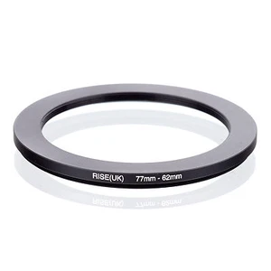 RISE (UK) 77-62MM 77MM-62MM 77 to 62 Step Down Ring Filter Adapter - Picture 1 of 3