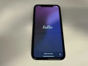 Apple iPhone 11 A2111-64 GB-Black(Unlocked)(MH8D3LL/A)(Dual Sim(Sim+eSim)) - Afbeelding 1 van 9