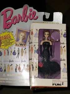 Vintage Mattel Barbie Keychain "Solo In The Spotlight Barbie 1960"  BLONDE NIP - Picture 1 of 2