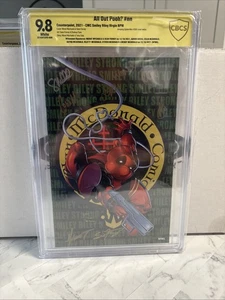 ALL OUT POOH | CBCS 9.8 | Smiley Riley Virgin Variant 8x Signed🔥 ONLY 5 exist - Picture 1 of 7