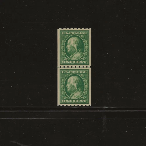 US Scotts #390 Line pair Extremely Fine MH Cat. Value $35.00              #421 - Image 1 of 1