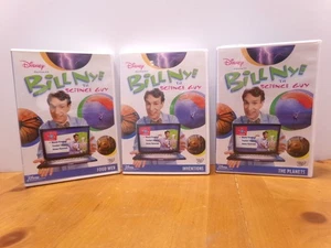 COOL VINTAGE DVD DISNEY BILL NYE THE SCIENCE GUY FOOD WEB, INVENTIONS & PLANETS - Imagen 1 de 12